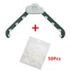 Kitchen Sink Filter Net Triangular Leftovers Strainer Mesh Anti-Clogging Disposable Residue Separation Hanging Bag Drain Tools