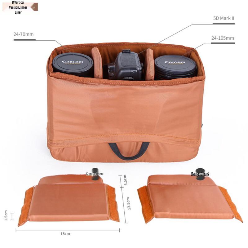 DSLR Camera Handbag with Inner Pouch