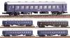 Greenmax N Gauge Homecoming Special Express Set Unpainted Kit 109 Railway Model Passenger Car 5-car