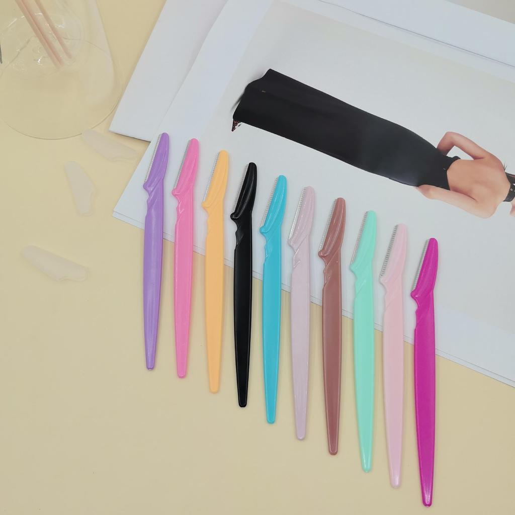 Beginner's Eyebrow Trimmer Razor for Women - Precision Micro Anti-Scratch Makeup Tool for Facial Beauty.