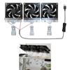 FishTank Clip on Cooling Fan Water Plant Cooling Temperature Control Aquarium Chiller Cooling Fan Adjustable