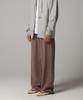 Garment Dyed Basic Sweatpants Brown