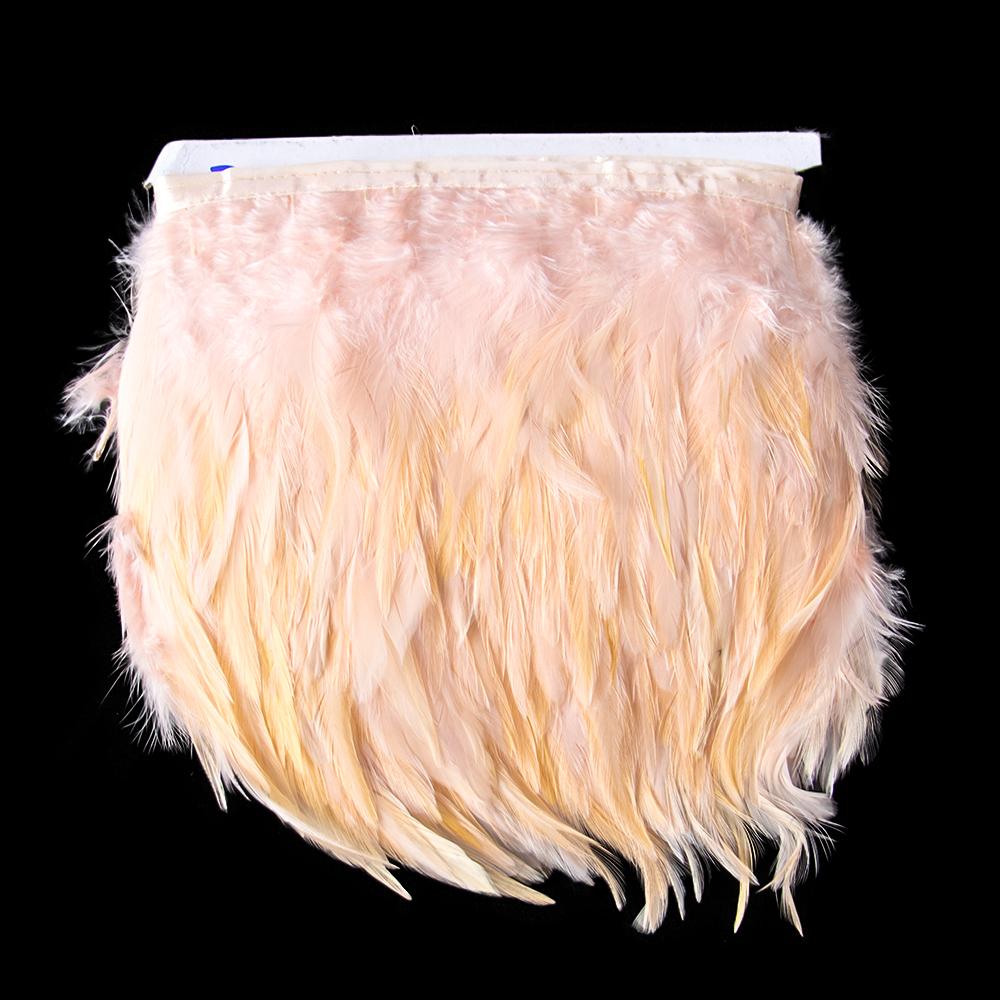 1Meter White Feathers Trims Dress Cloth Sewing Crafts Rooster Saddle Feather Ribbon Fringe Wedding Party Decoration Plumes