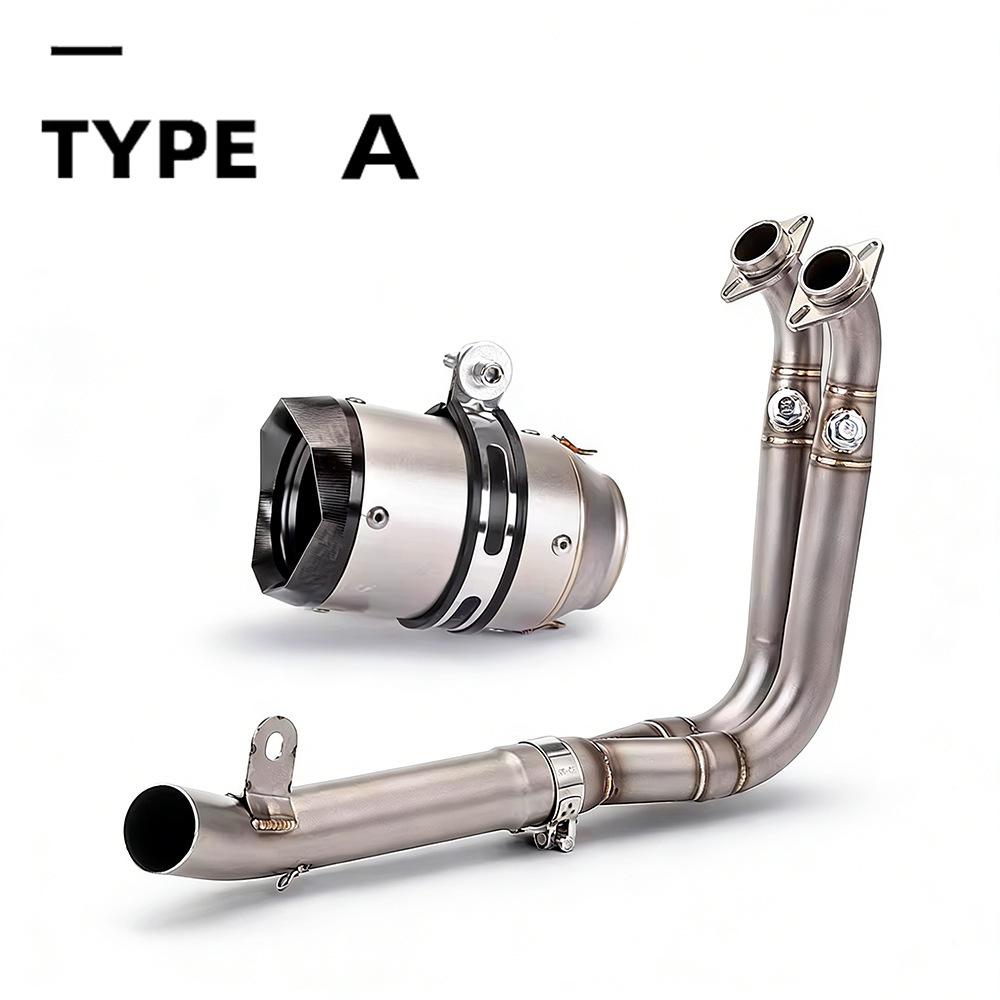 Stainless Steel Front & AR Muffler Tail for Spring Wind 450SR: Easy, Non-Destructive Install