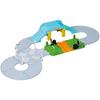 Takara Tomy Tomica Tomica Town Railroad Crossing/Overpass Crossing/Crossing Doro Set Minicar Toy ...