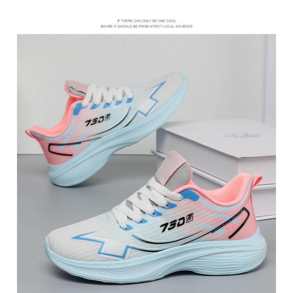JMXD Women Shoes Spring Autumn Sneakers Casual Breathable Lightweight Running Shoes Fashion Soft Sole Comfortable Non Slip Walking Trainers