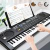 61 Key Keyboard Piano Portable Multifunctional 76cm Children Electronic Keyboard Piano With CN Plug 220V