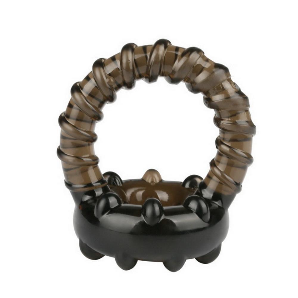 Soft Silicone Thread Cock Ring Floating Point Stimulate Lock Fine Delay Ejaculation Penis Rings Adult Sexy Toys