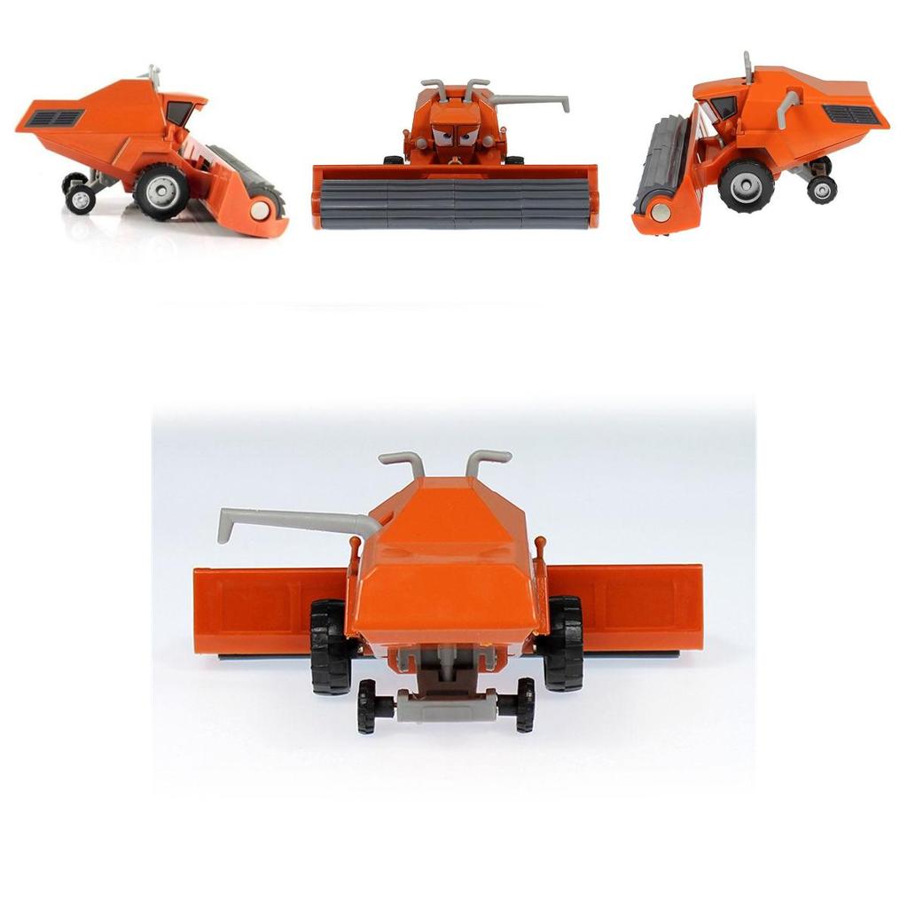 Alloy And Plastic Uncle Bull Flank Frankenstein Harvester Toy Car Model For Children