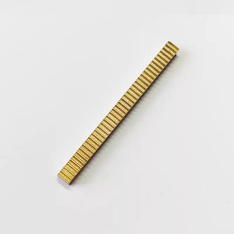 0.2M 0.4M 0.5M Module Metal Straight Rack for Linear Motion System Micro Brass Rack Gear