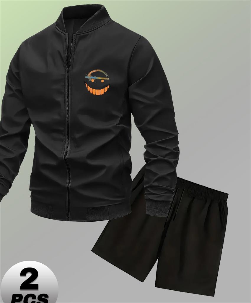 Baseball Uniform with Shorts for Men, Athletic Fit & Quick-Dry, Perfect for Training & Matche