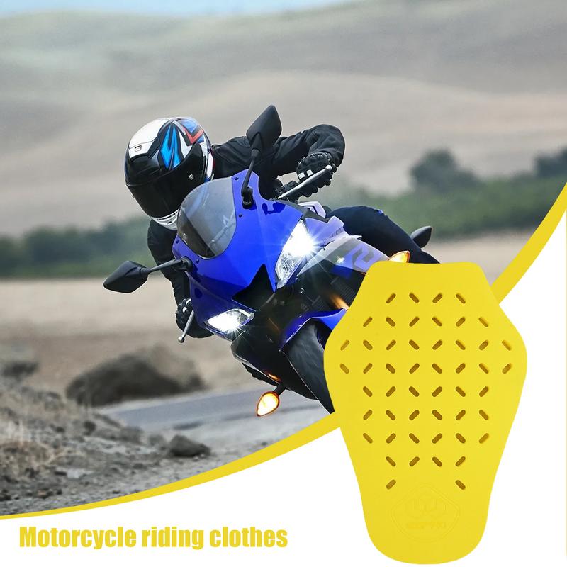 Protective Gear For Motorcycle Riders Impact Absorbing Back Protector Portable Motorcycle Accessories Lightweight Protective