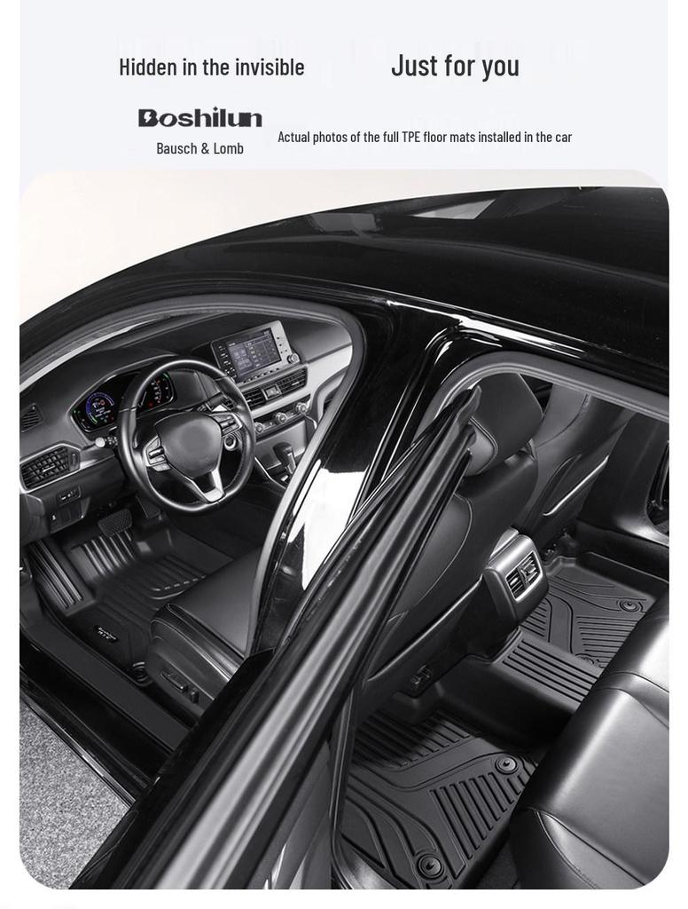 Double-Layer Semi-Enclosed TPE Floor Mats for Beijing BJ30/BJ40/EU5/EU5 PLUS