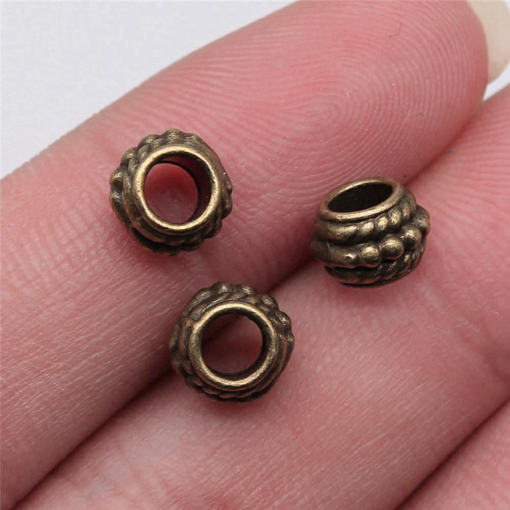 

Большие дырки бусины свободные проставки аксессуары части женские украшения новые для вас A01-20pcs-8x8x5mm