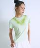 EPISODE UNTITLED Necklace Graphic Crop Top Green