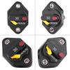 30 Amp Manual Reset Circuit Breaker Switch Car Boat Fuse Holder Waterproof