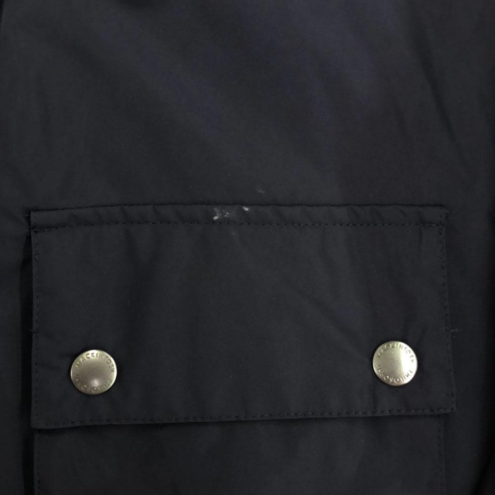 MACKINTOSH PHILOSOPHY Sanyo Shokai Куртка на молнии 38 Темно-синий С капюшоном Мужская Б/у