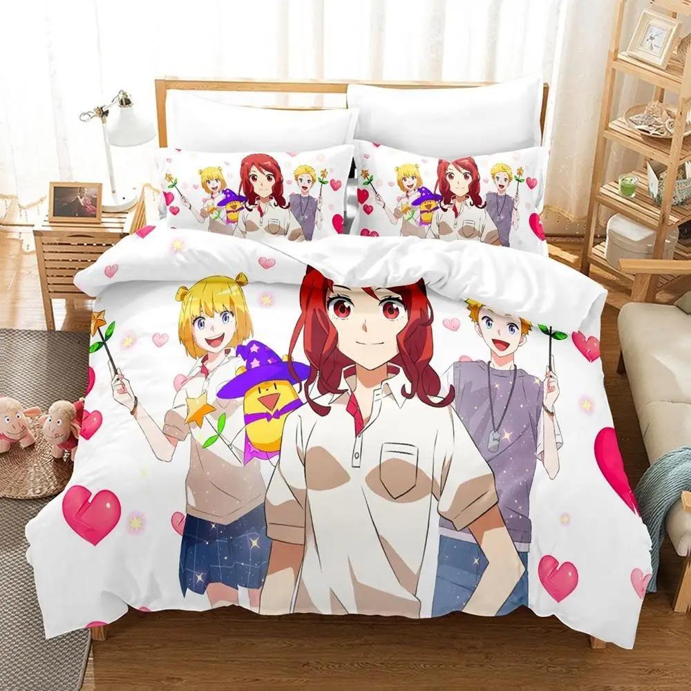 Romantic Killer Bettwäscheset Einzelbett Twin Full Queen King Size Bettset Erwachsene Kinder Schlafzimmer Bettbezugsets 3D Anime