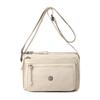 Lightweight multi-layer simple messenger bag women's new versatile commuter shoulder bag nylon casual hand carry small square bag