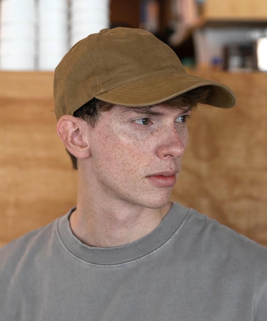 Chaebteo Standard Cation Ball Cap-Beige