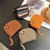 Cartoon Cat Shaped Design Wallet Women's Multi-card Slots Holder Cute Fashion Faux Leather Coin Purse Creative ID Card Holder