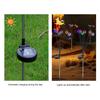 Solar Eyeball Lights Halloween Outdoor Stake Lights Colorful Glowing Ghost Eye Design Waterproof Decorative