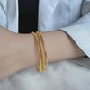 Bracciale Oro Moda di Alta Gamma 2023 - Design Tre Vite Tre Mondi per Donne