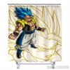 Anime Dragon Ball Z Son Goku Burdock Broli Bath Shower Curtain Waterproof 3D Cute With Hooks For Kids Bathroom Decoration
