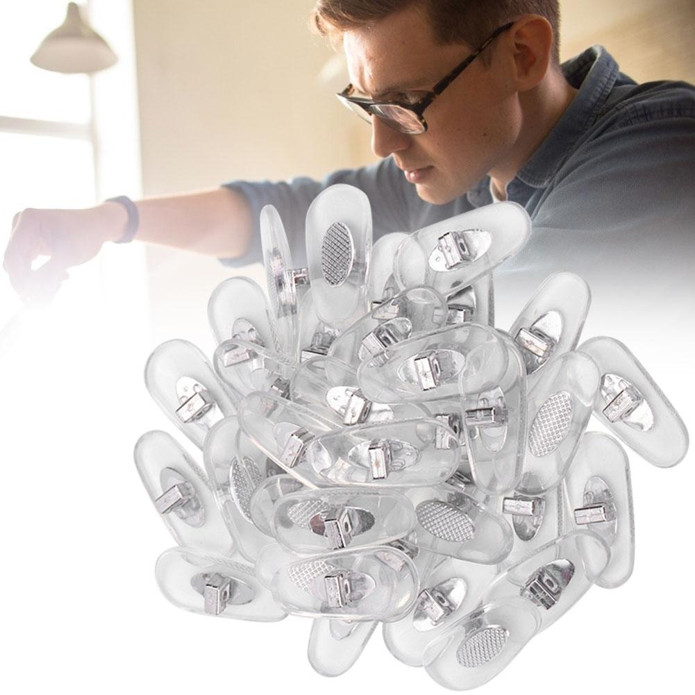 20 Pairs Soft Inserted Type Anti-Slip Nose Pads Glasses Sunglasses Accessories