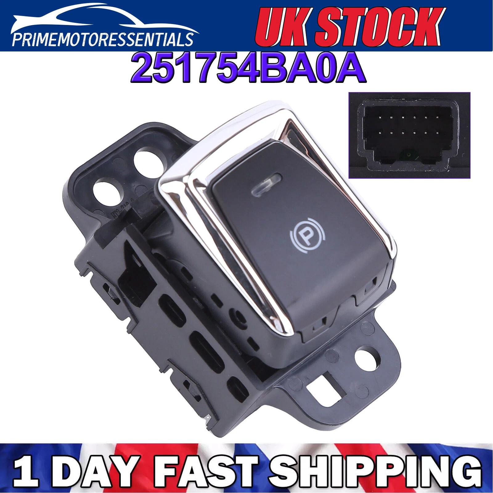 1pcs Electronic Handbrake Brake Parking Button Switch Car Accessories For Nissan X-Trail T32 Qashqai 969XC4EA0A 251754BA0A как
