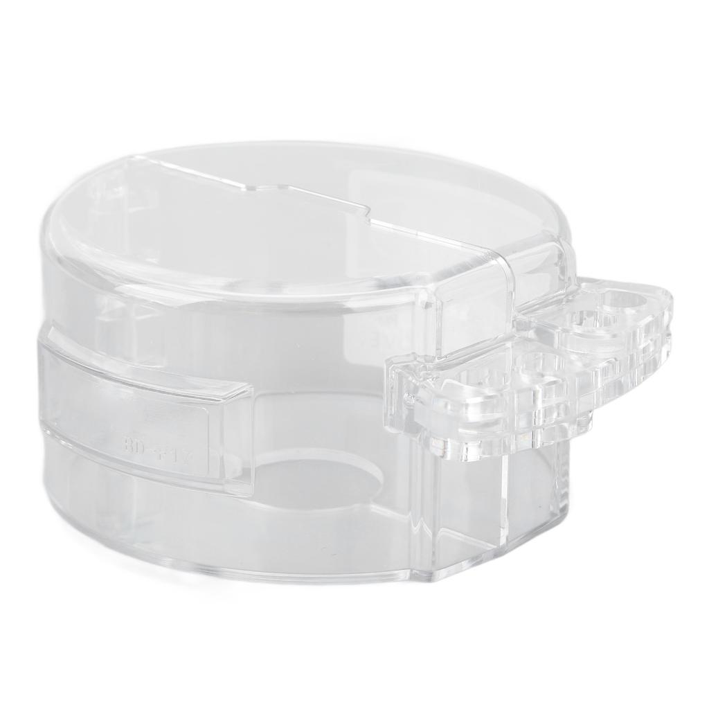 Schieberabsperrung Transparent 4 Loch Schutzabdeckung für Ventilhahnabsperrung für Elektro