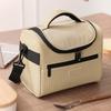 Heat Preservation Lunch Bag PEVA Insulated Bag Handbag Picnic Bag  Food Fresh