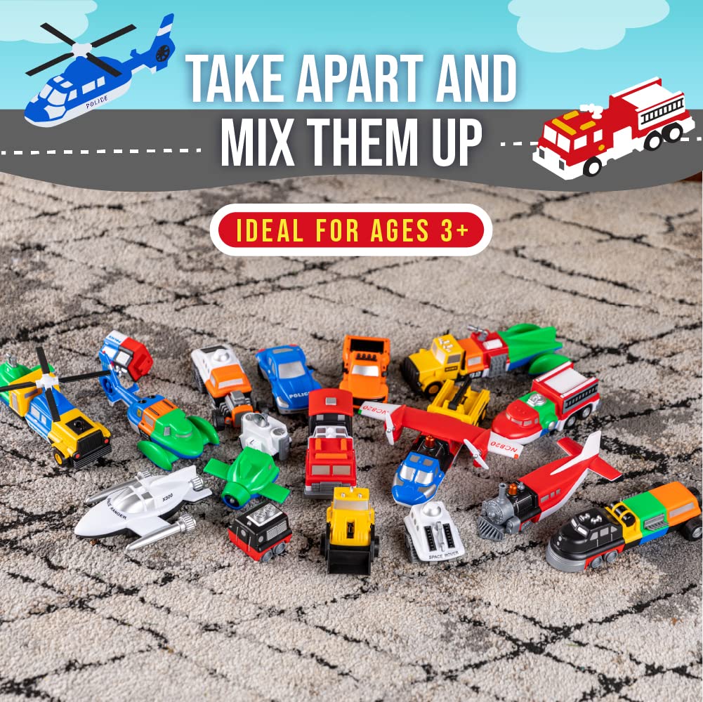 Bornelund Popular Playthings Mix & Match Deluxe Set (for Ages 3 and Up) PPT60314