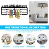 Medal Display Hanger Wall Mounted Iron Triathlon Running Sports Medal Display Rack Decorative Medal Holder for 30-45 Medals New