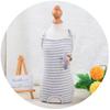Striped Pet Physiological Overalls - Dog Menstrual and Sanitary Pants for Puppies