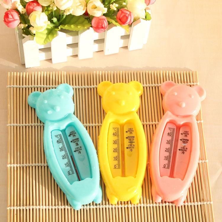 Little Bear Baby Bath Water Thermometer - Cute Indoor Infant Water Temperature Gauge