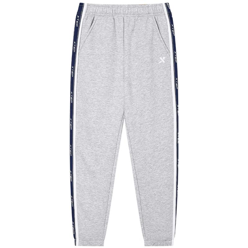 XTEP Kids Thermal Fleece Knit Sports Pants 160