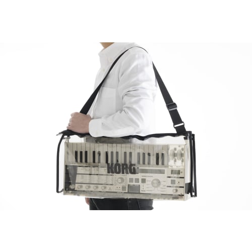 KORG microKORG Crystal 20th Anniversary Model Analog Modeling Synthesizer with Vocoder, Battery-Powered, 37 Keys, and Microphone