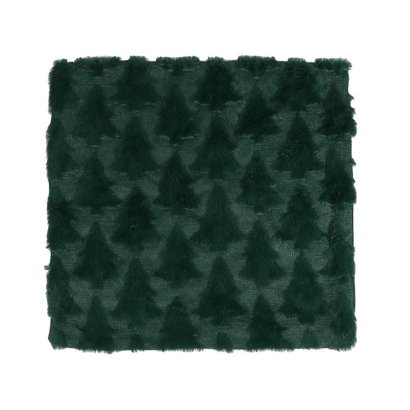 

Christmas Decorative Pillow Covers Cushion Cover Couch Plush Throw Pillow Cover Case For Sofa Festivals Winter Home Decor 450mm*450mm