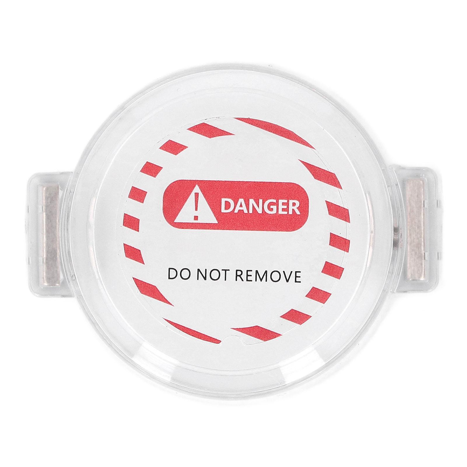 

Магнитная крышка аварийной остановки Прозрачный ПК пластик Блокировка кнопки Круглая защитная крышка