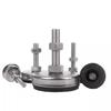 304 Stainless Steel Adjustable Anti-Slip Leveling Foot with Adhesive - Available In Sizes M5 To M20