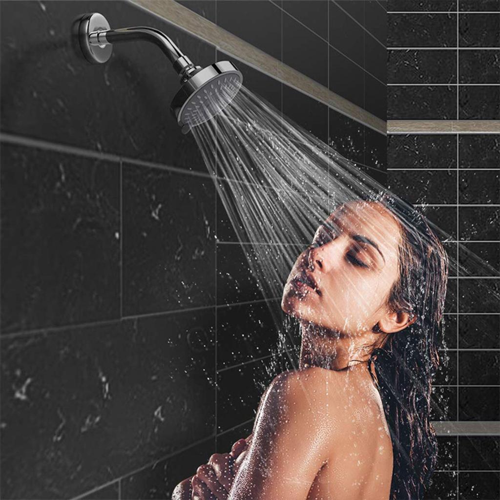 High Pressure Shower Head G1 2 Multifunctional Replacement Rain Shower Head for Home Hotel Bathroom