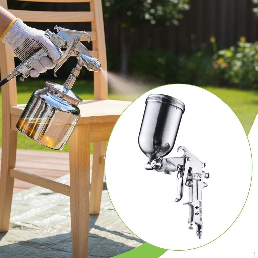 Auto Car Sprayer Stable Performance with 400ml Cup Paint for Fence Air Compressor Tool