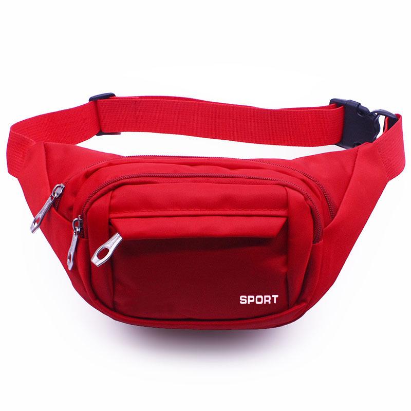 

Прочная многослойная модная поясная сумка для мужчин и женщин: Вместительный износостойкий уличный кошелек для бега, велоспорта и бизнеса