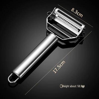 OJW 3-in-1 Stainless Steel Multifunction Peeler Set