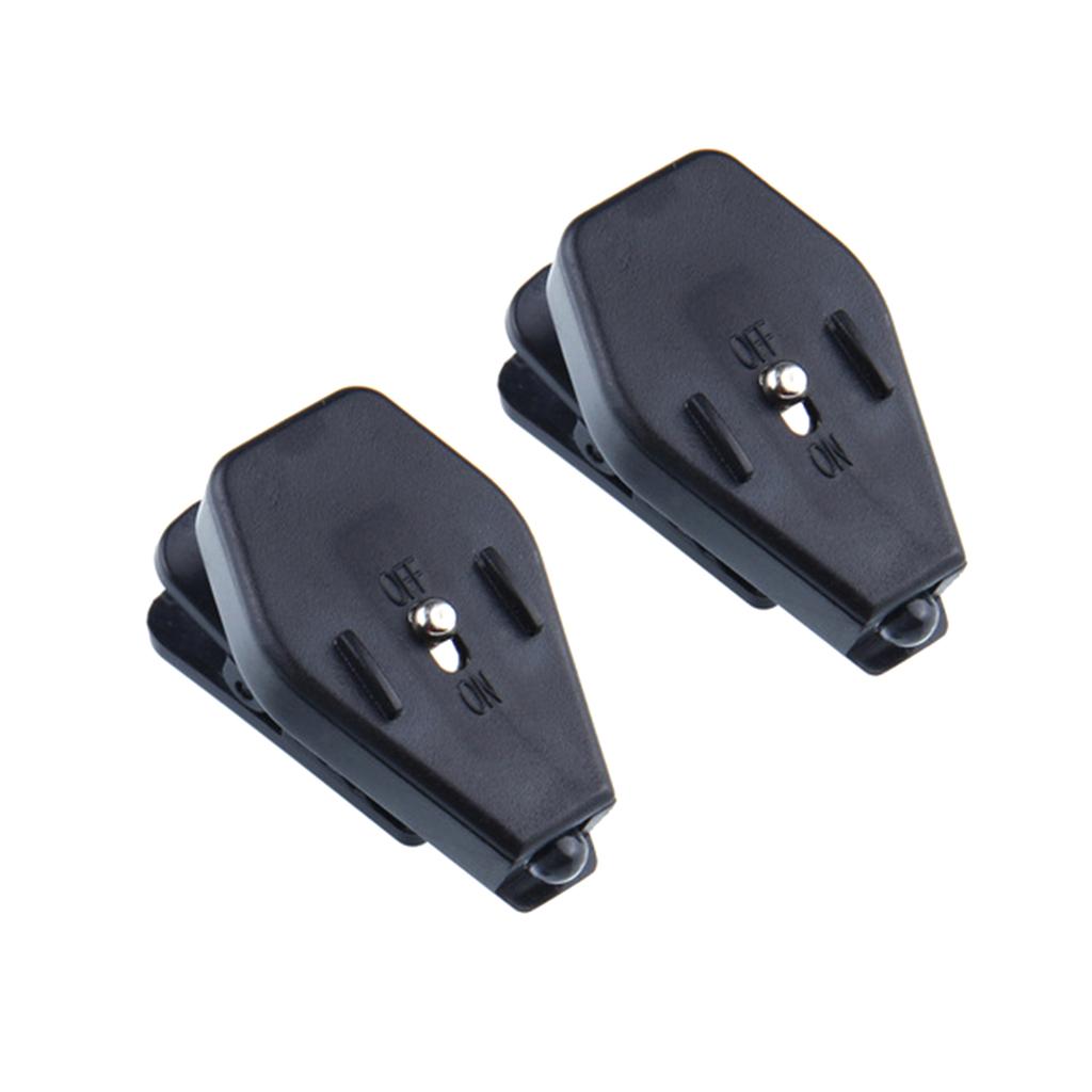 2x Brillen Leselampe Winkel Einstellbar Flexible Buch Leselicht LED Licht Brillen Klemmlampe Lesenachtlampe