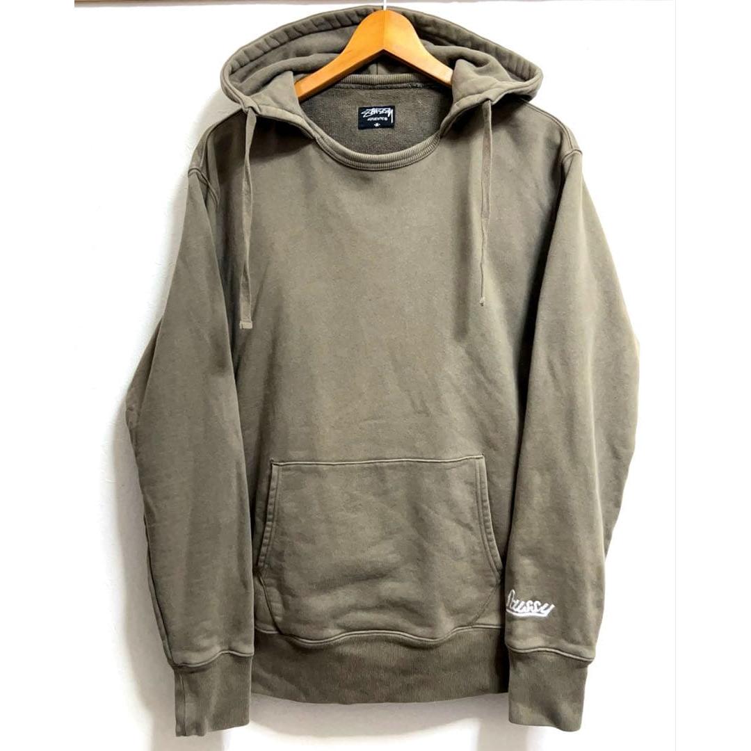 Used 00s Old Stussy Retrofit Sweatshirt Parka Reverse Weave Rare