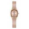 Creative Small Cocoa Oval Small Plate Women'S Student Japanese Minimalist Alloy Waterproof Quartz Watch