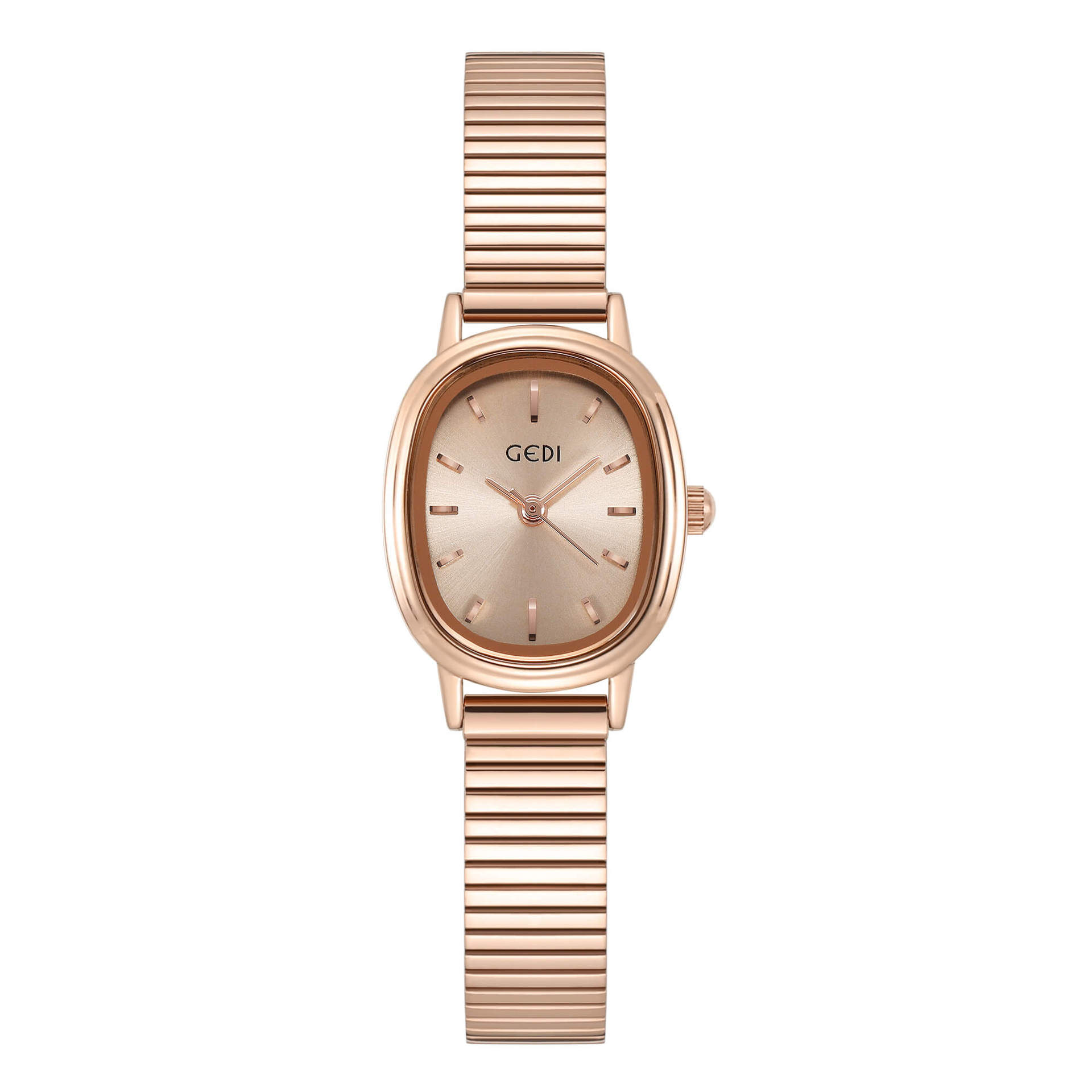 Creative Small Cocoa Oval Small Plate Women S Student Japanese Minimalist Alloy Waterproof Quartz Watch