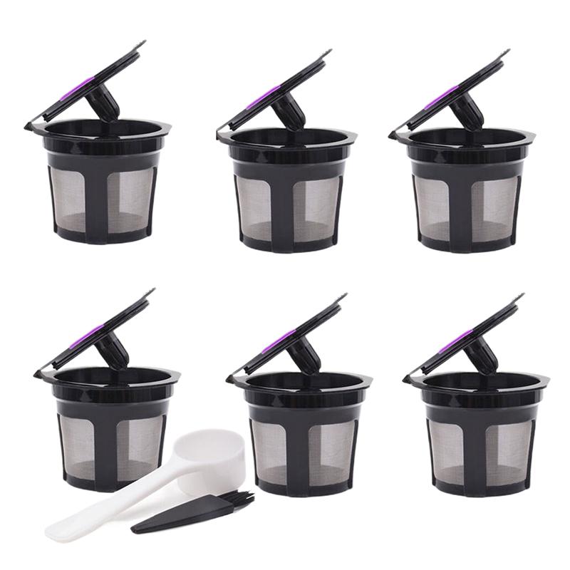Reusable K Cups For Keurig - Universal Fit 1.0 & 2.0 Keurig Coffee Makers - Refillable Kcups Coffee Filters